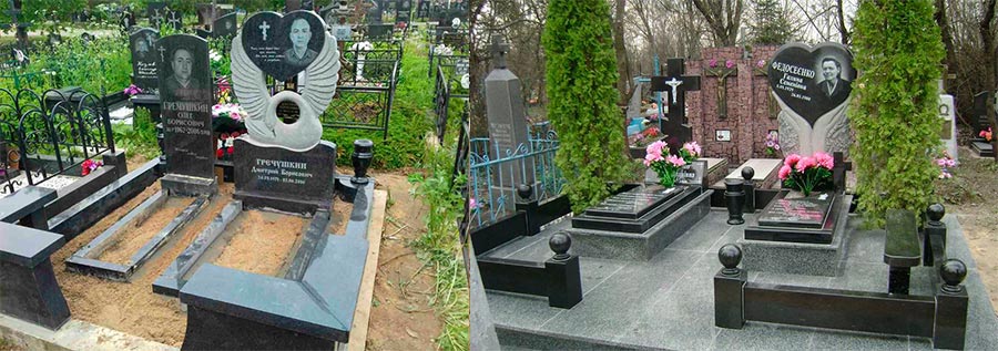 Гранитный памятник фото Гранитный памятник с лебедем и сердцем
